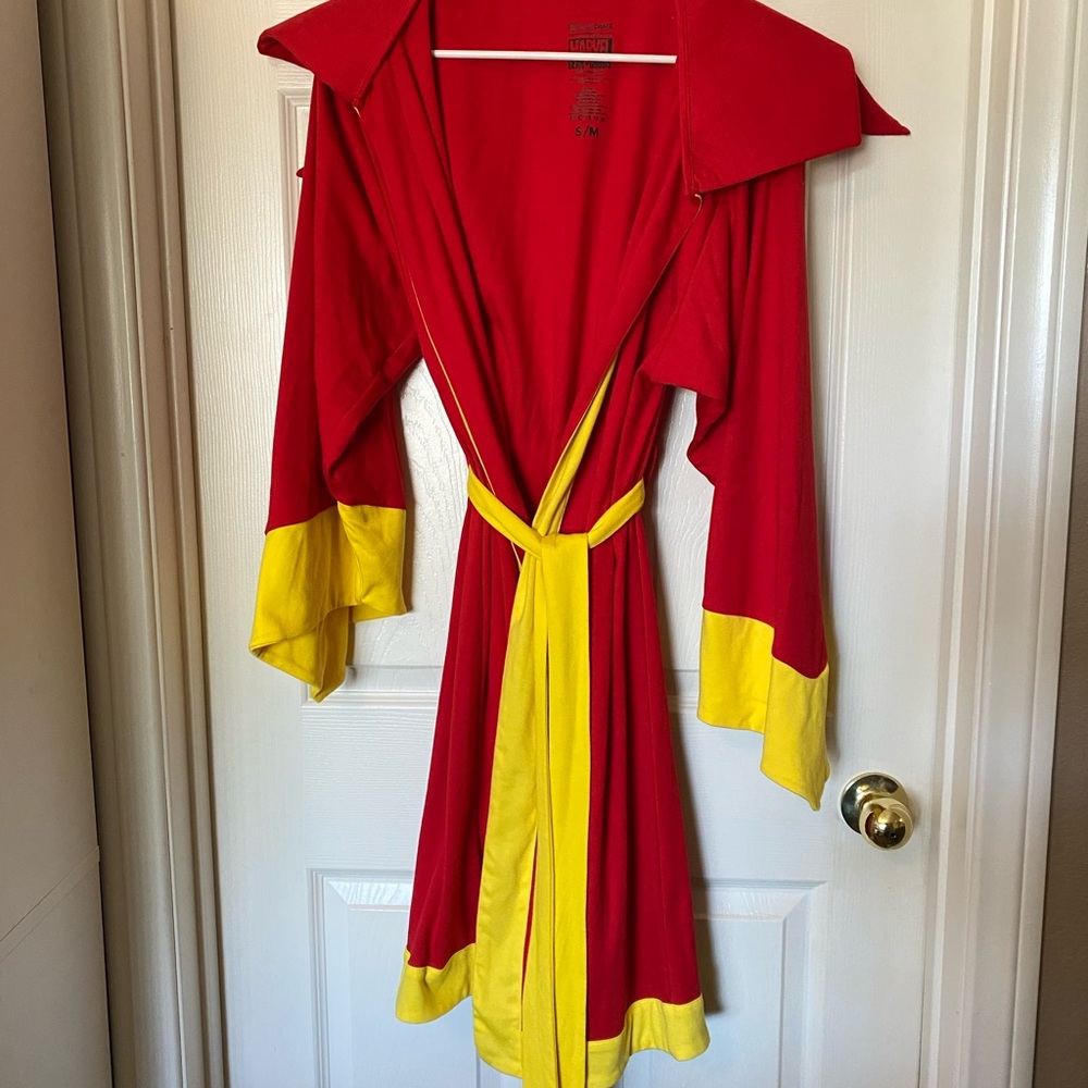 Marvel Red and Yellow Heroic Costume Robe